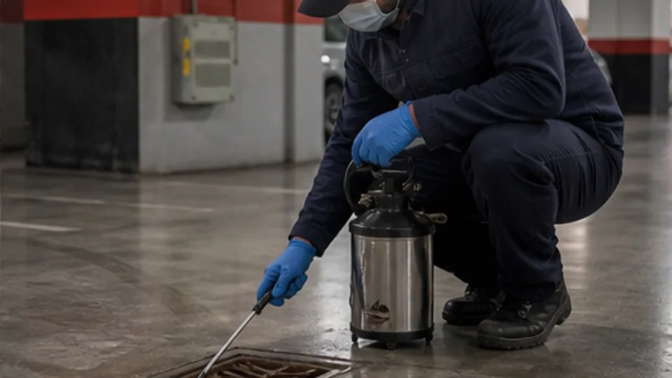 Inspección profesional en Murcia, fotografía editorial exclusiva de plagas-murcia.com para la guía de avispas